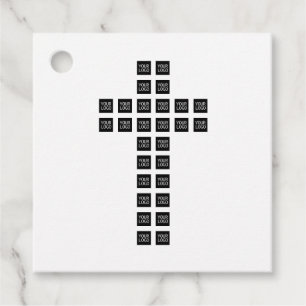 Skapa ett Kor Mönster med någon Logotyp eller bild Gåvor Etiketter