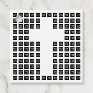 Skapa ett Kor Mönster med någon Logotyp eller bild Gåvor Etiketter