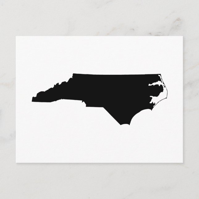 Skapa ett meddelande om flytt till North Carolina Vykort (Framsida)