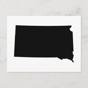 Skapa ett meddelande om flytt till South Dakota Vykort
