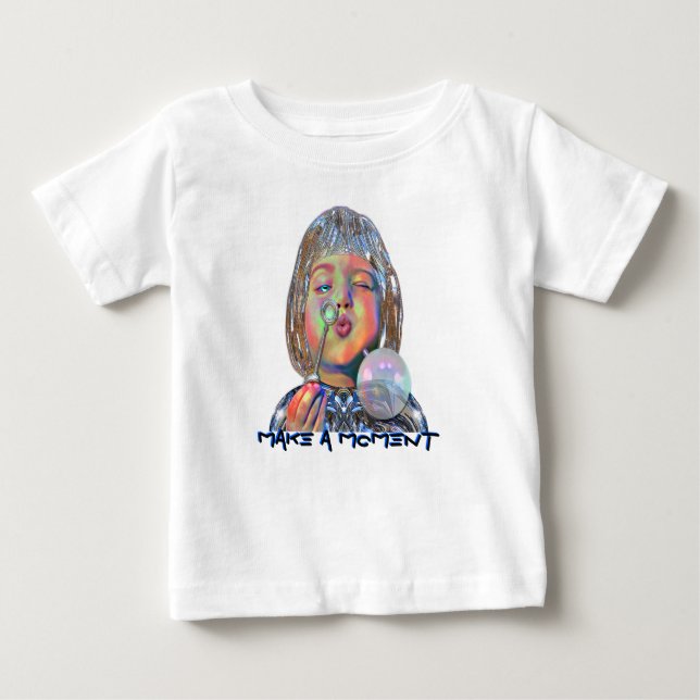 Skapa ett ögonblick för Anpassadet baby T Shirt (Framsida)