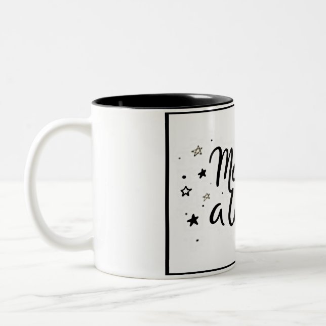 Skapa ett önskat tea Mugg (Vänster)