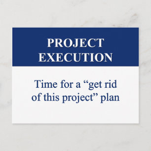 Skapa ett projekterautförande planera (2) vykort