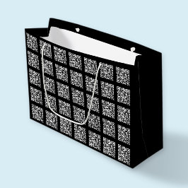 Skapa ett rutigt QR-kodmönster | Redigerbar färg