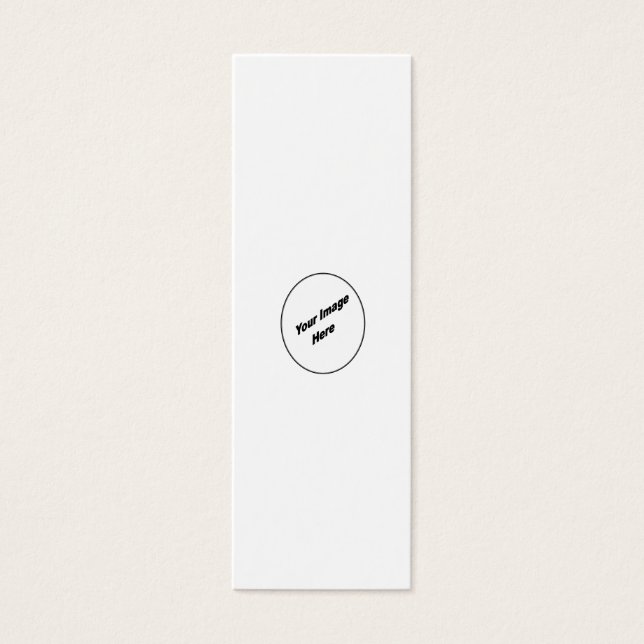 Skapa ett slags bokmärke litet visitkort (Framsidan)