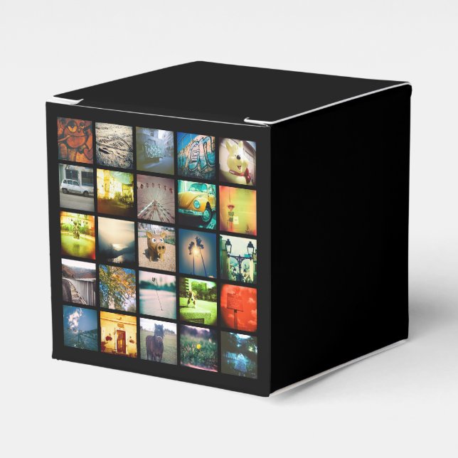 Skapa ett unikt och ursprungligt grafikkort presentaskar (Framsidan Sidan)