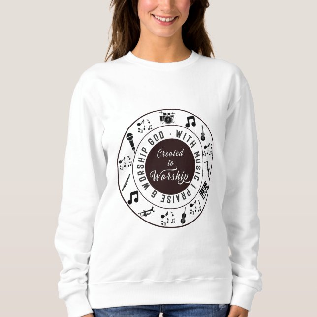 Skapa För Att Tillbe T-Shirt (Framsida)