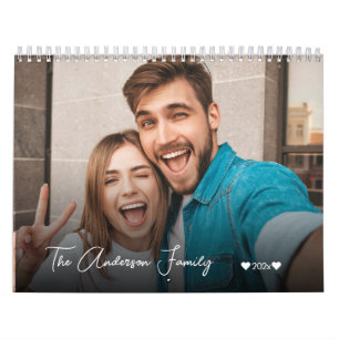 Skapa foto för din egen Anpassningsbar-familj Kalender