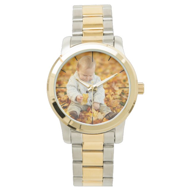 Skapa foto för egen Anpassningsbar Armbandsur (Framsida)