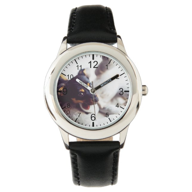 Skapa foto för egen Anpassningsbar Armbandsur (Framsida)