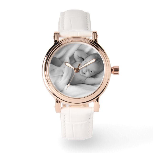 Skapa foto för egen Anpassningsbar Armbandsur (Framsida)