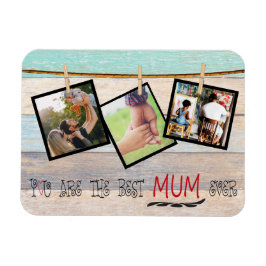 Skapa fotokollage för Mamma Magnet
