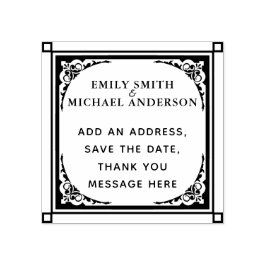 Skapa FRIMÄRKE-Anpassningsbarnas egen textram Grän Stämpel