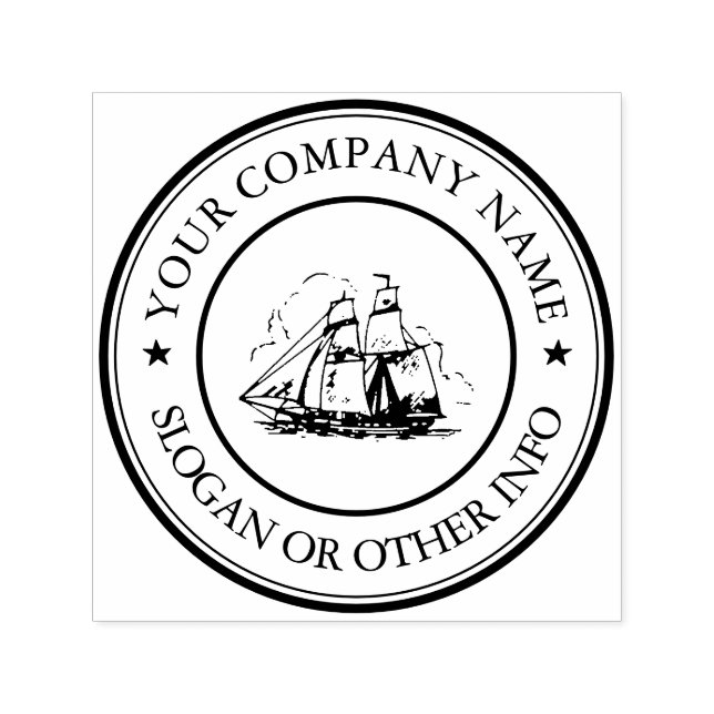 Skapa Frimärke för självständig Anpassningsbar för Självfärgande Stämpel (Design)