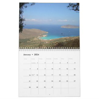 SKAPA, GREKLAND-väggkalender Kalender