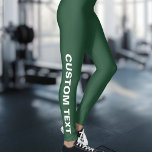 Skapa Grönt för egen Anpassningsbar Leggings<br><div class="desc">Skapa din egen Anpassningsbar Grönt Leggings.</div>