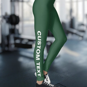 Skapa Grönt för egen Anpassningsbar Leggings