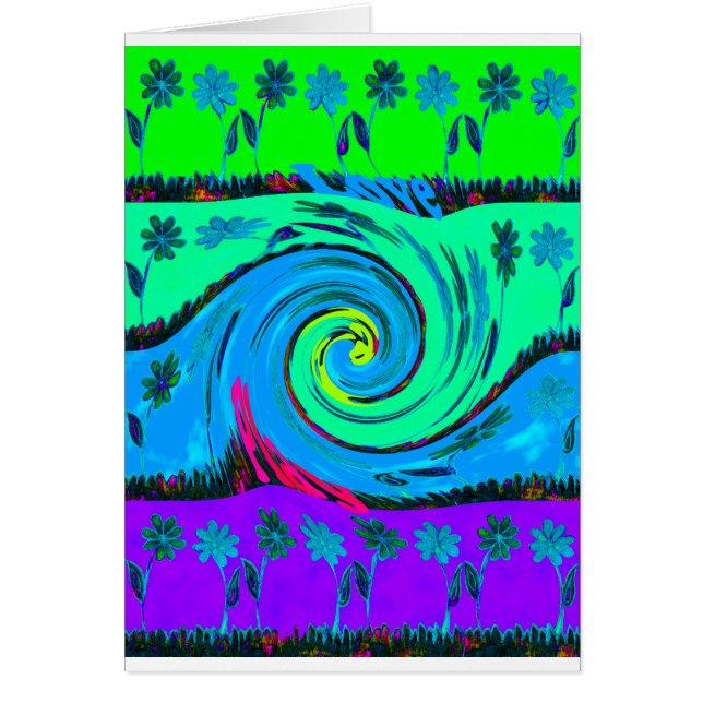 Skapa I Kärlek Hawaii Hälsningskort (Framsidan)