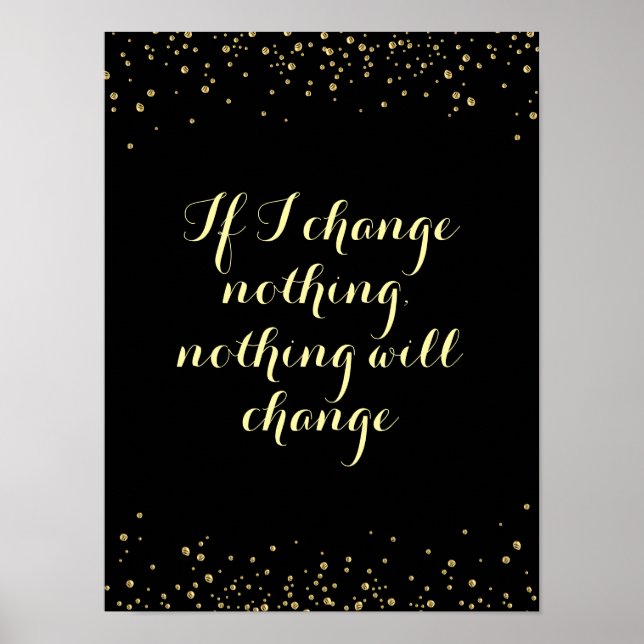 Skapa inspirationsoffert för positiv ändringsmotiv poster (Framsidan)