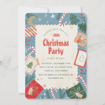 Skapa julfestinbjudan