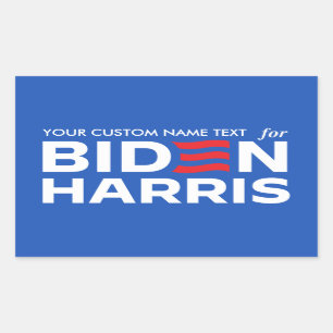 Skapa Kampanj för Biden Harris 2024 Rektangulärt Klistermärke