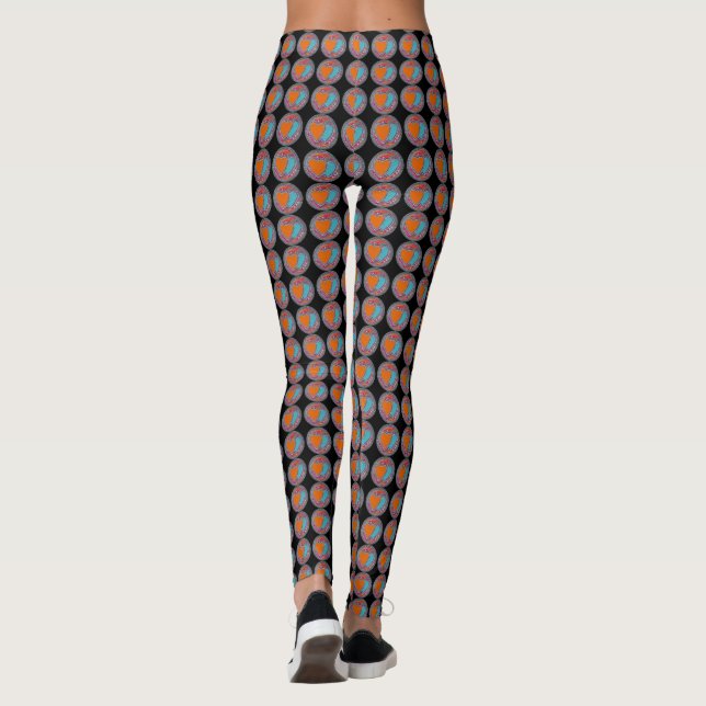 Skapa Kärlek till spara alla. Leggings (Baksida)