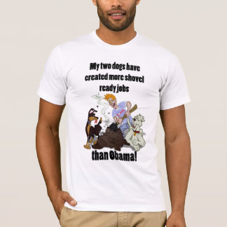 Skapa klara jobb för skyffel - NObama T-shirt