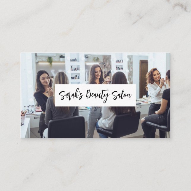 Skapa konstnär som arbetar i Studio Visitkort (Framsida)