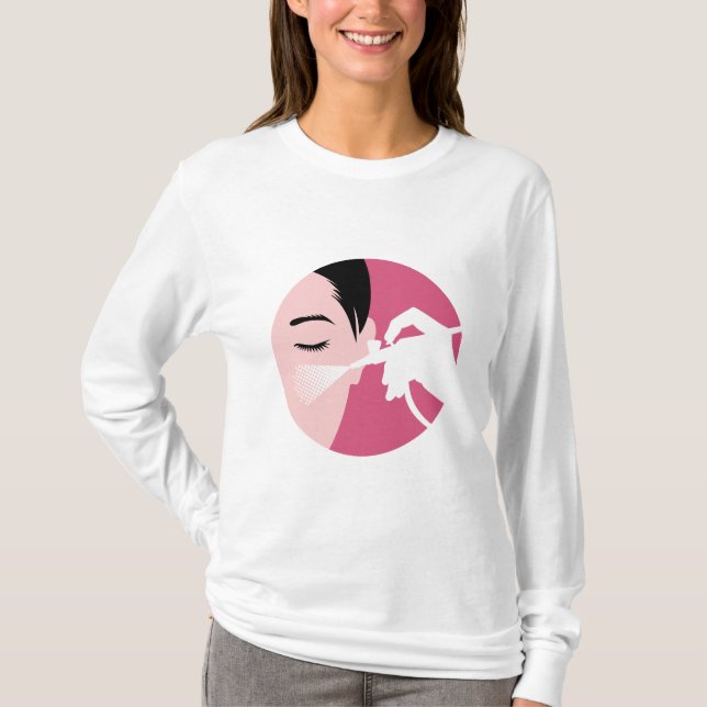 Skapa konstnärlig Luft-pensel T Shirt (Framsida)