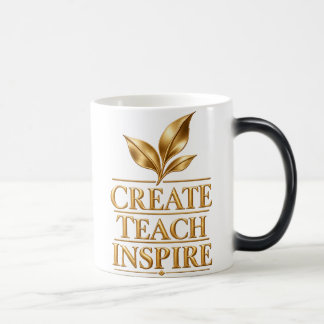 Skapa Lär Inspirera - Lärarpresent Magisk Mugg