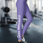 Skapa Lila för egen Anpassningsbar Leggings<br><div class="desc">Skapa din egen Anpassningsbar Lila Leggings.</div>