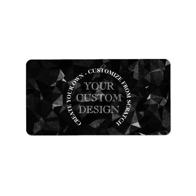 Skapa Logotyp/design för din egen Anpassningsbar Adressetikett (Framsidan)