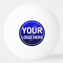 Skapa logotyp för anpassningsbar/redigerbar mall - pingisboll