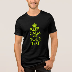 Skapa Lugnen för egna Behållor för kalk T Shirt