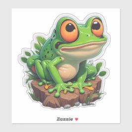 Skapa Magic med Frog Stickers för alla åldrar Klistermärken