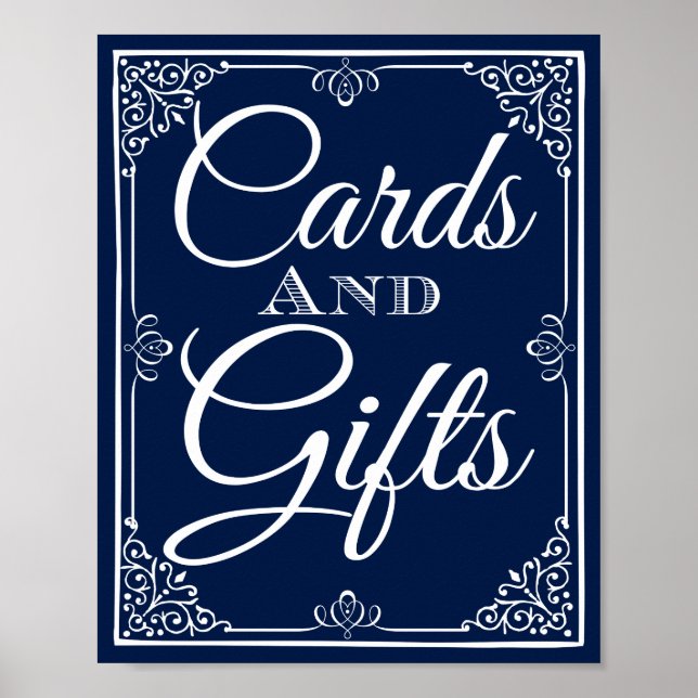 Skapa med det tecken du valt för färg bröllop poster (Framsidan)