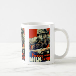 Skapa mer Mjölk för honom Kaffemugg