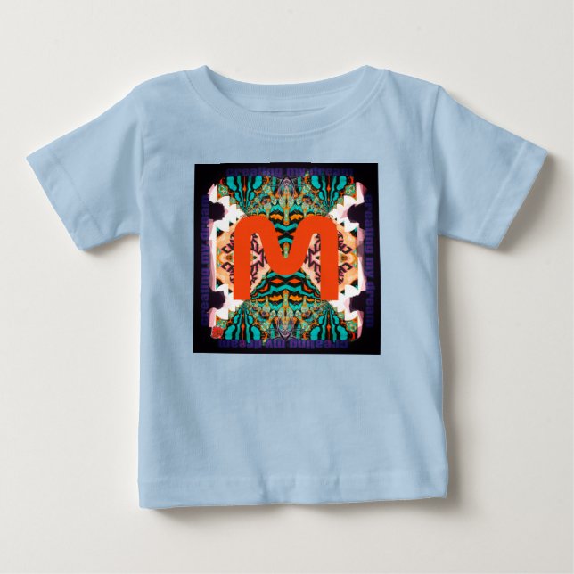 Skapa min Dream & Monogram T Shirt (Framsida)
