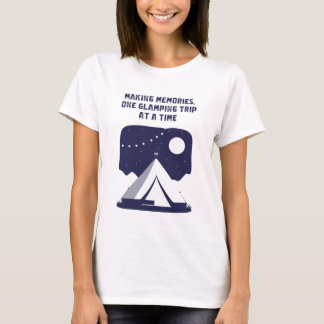 Skapa Minnen En Glampingresa I Taget T Shirt