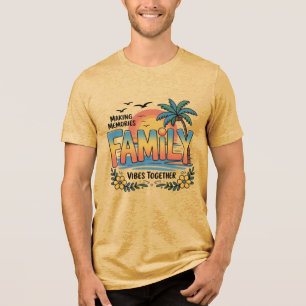 Skapa Minnen Familje Vibe Tillsammans T Shirt