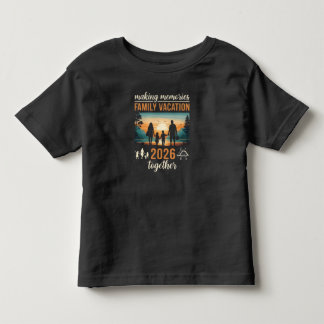 Skapa Minnen Familjesemester 2026 Tillsammans T Shirt