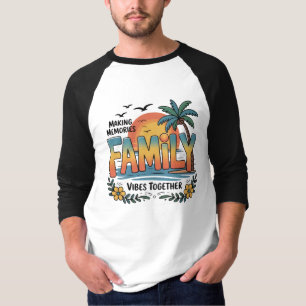 Skapa Minnen Familjestämning Tillsammans T Shirt