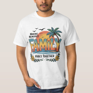 Skapa Minnen Familjestämning Tillsammans T Shirt