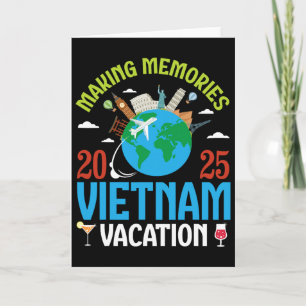 Skapa Minnen Vietnam Semester 2025 Resa Par Kort