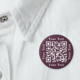 Skapa Mörk Rosa Rosa Webbplats URL Skanna Mig QR-k Knapp