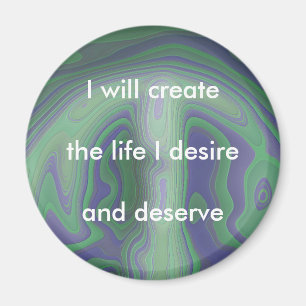 SKAPA MY Life - en bekräftelsemagnet Magnet