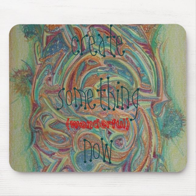 skapa något nu musmatta (Framsidan)