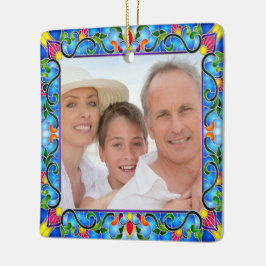 Skapa namn julgransprydnad keramik