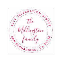 Skapa Namn-skriptReturadressen i din egen familj