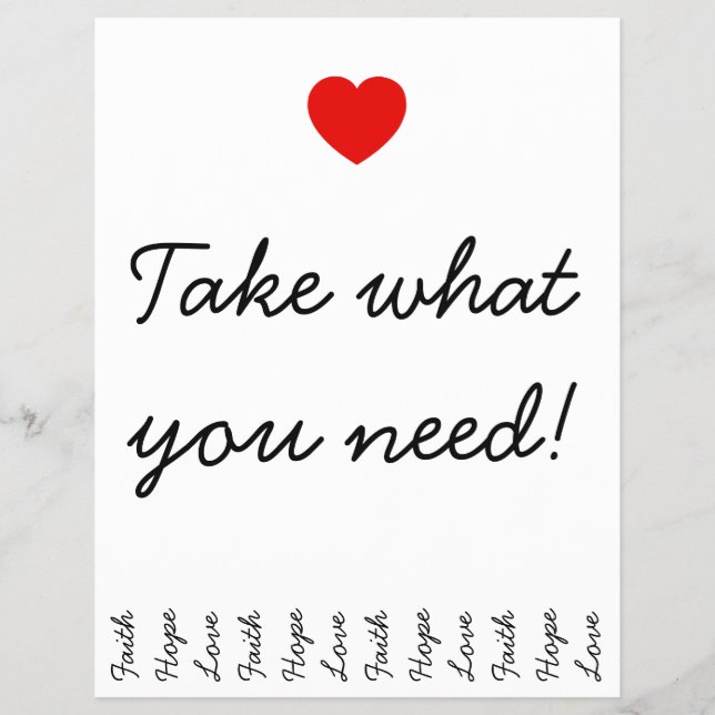 Skapa öronremsor reklamblad (Framsidan)